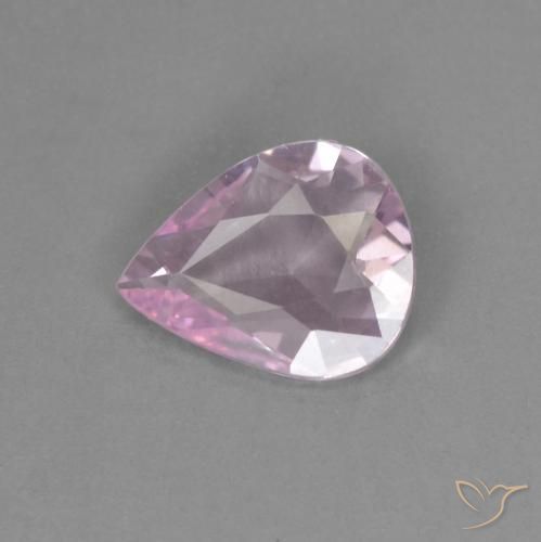 0.33ct طبيعي درجة لون الوردى الكرزى زفير, شكل الكمثرى, VVS