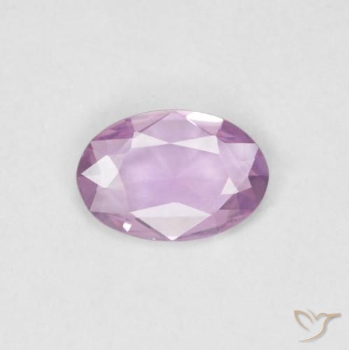 0.31ct طبيعي أرجوانى فاتح زفير, بيضوي, VVS