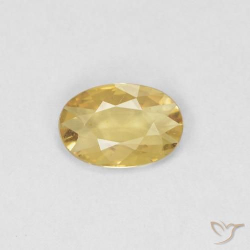 0.36ct طبيعي برتقالى ذهبة زفير, بيضوي, VVS-VS