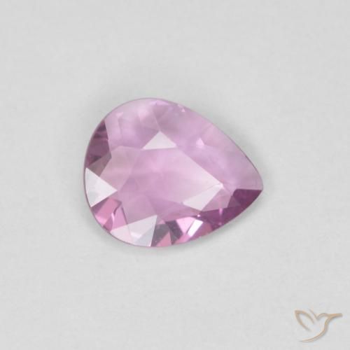 0.40ct طبيعي وردى فاتح جدا زفير, شكل الكمثرى, VVS
