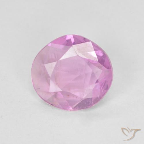 0.80ct طبيعي وردى أرجوانى ملكى فاتح زفير, فانسى, VVS-VS