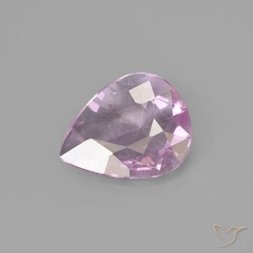 0.40ct طبيعي وردى كرزى زفير, شكل الكمثرى, VVS
