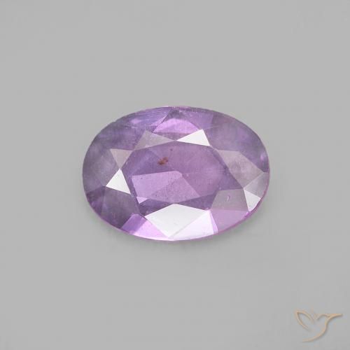 0.47ct طبيعي بنفسجي وردي زفير, بيضوي, VVS
