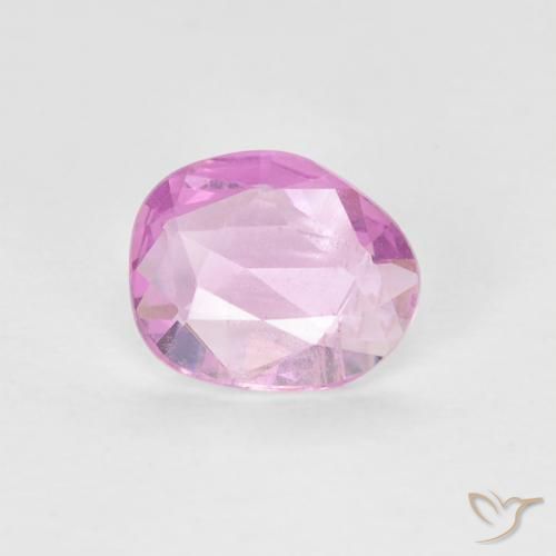 0.58ct طبيعي وردى متوسط زفير, فانسى, VVS
