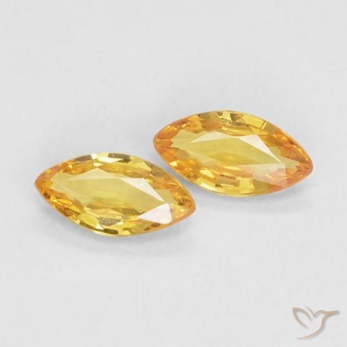 0.35ctw طبيعي ذهبى متوسط زفير, ماركيز, VVS