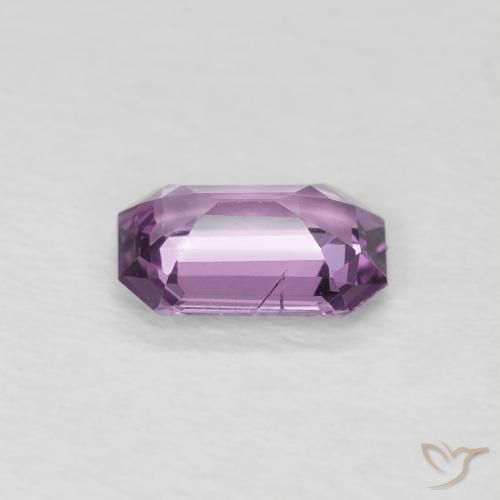 زفير Medium Dark-Purple طبيعي، ثمانى / قصة زمرد، 0.60 قيراط، VS-SI