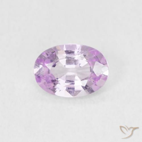0.54ct طبيعي وردى ملكى فاتح جدا زفير, بيضوي, VVS