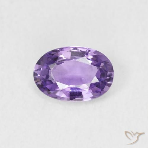 0.56ct طبيعي بنفسجى متوسط زفير, بيضوي, VVS-VS