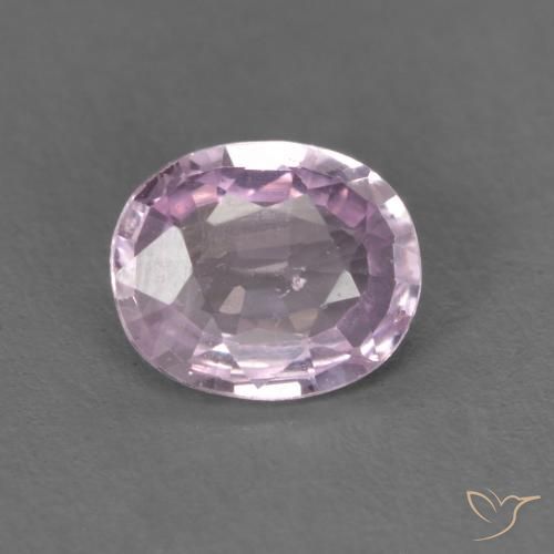 0.48ct طبيعي وردى متوسط زفير, بيضوي, قليلا جدا