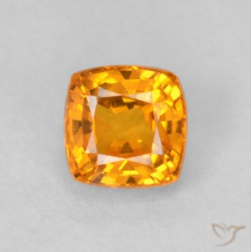 0.56ct طبيعي برتقالي زاهى زفير, وسادة, VVS-VS