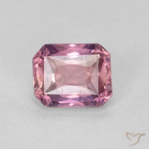 0.53ct طبيعي خزامى غامق زفير, قص الزمرد, قليلا جدا