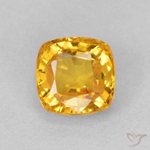 0.60ct طبيعي برتقالى متوسط زفير, وسادة, VVS-VS