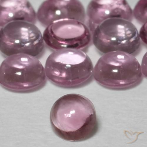 0.12ct طبيعي وردى متوسط زفير, دائري, شفاف