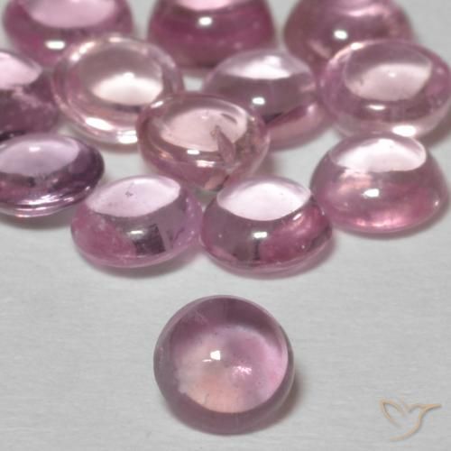 0.28ct طبيعي وردي فاتح زفير, دائري, شفاف
