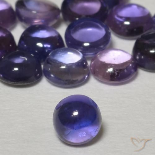 0.26ct طبيعي بنفسجى وردى زفير, دائري, شفاف