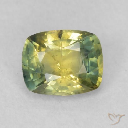 0.75ct طبيعي متعدد الألوان زفير, وسادة, VS-SI