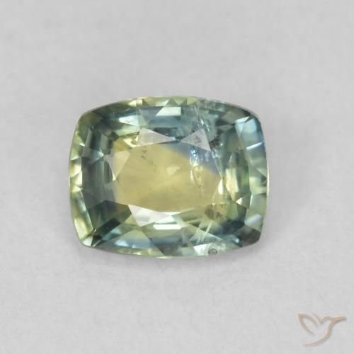 0.88ct طبيعي متعدد الألوان زفير, وسادة, VS-SI