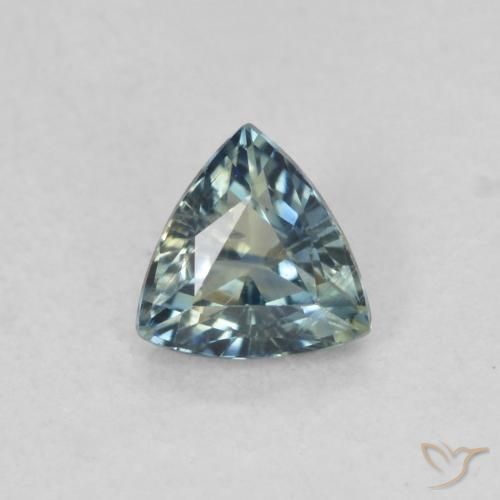 0.51ct طبيعي شرشيرى زفير, مثلثى, قليلا جدا