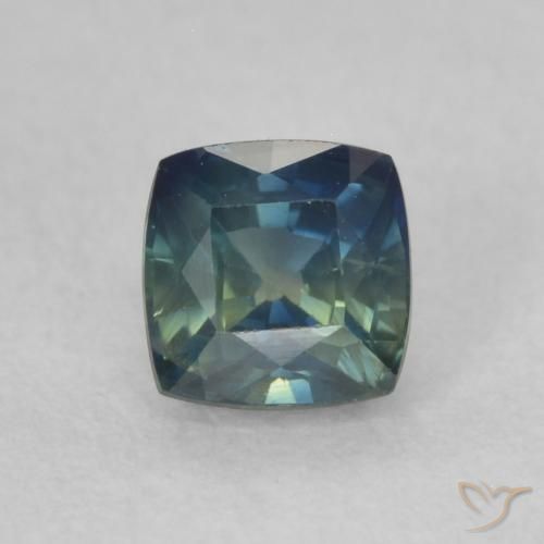 0.54ct طبيعي شرشيرى زفير, وسادة, قليلا جدا