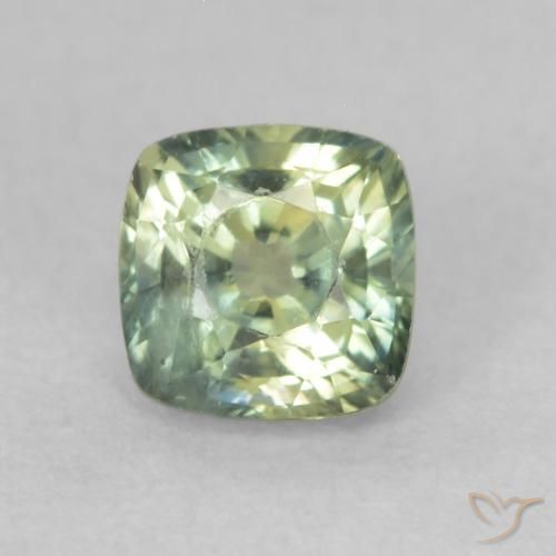 0.65ct طبيعي متعدد الألوان زفير, وسادة, قليلا جدا