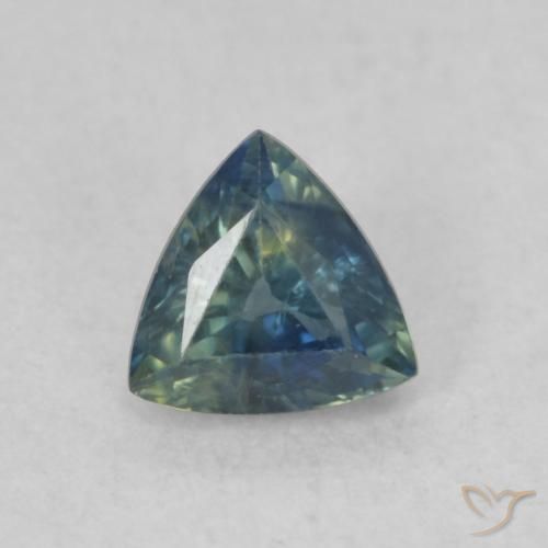 0.47ct طبيعي شرشيرى زفير, مثلثى, قليلا جدا