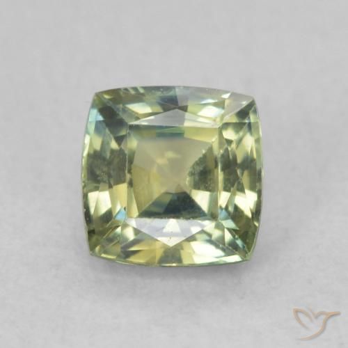 0.76ct طبيعي متعدد الألوان زفير, وسادة, قليلا جدا