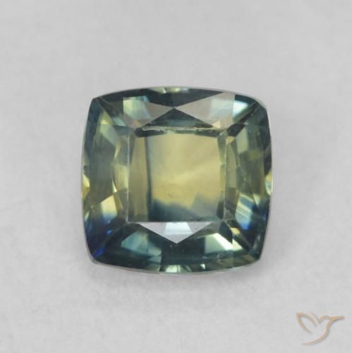 0.78ct طبيعي متعدد الألوان زفير, وسادة, VVS-VS