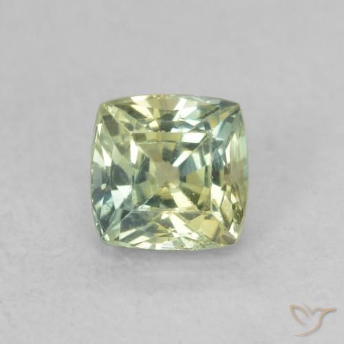 0.64ct طبيعي متعدد الألوان زفير, وسادة, VS-SI