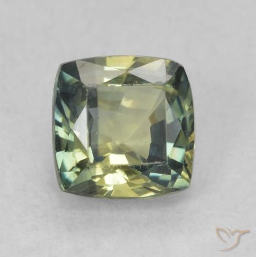 0.95ct طبيعي متعدد الألوان زفير, وسادة, VVS