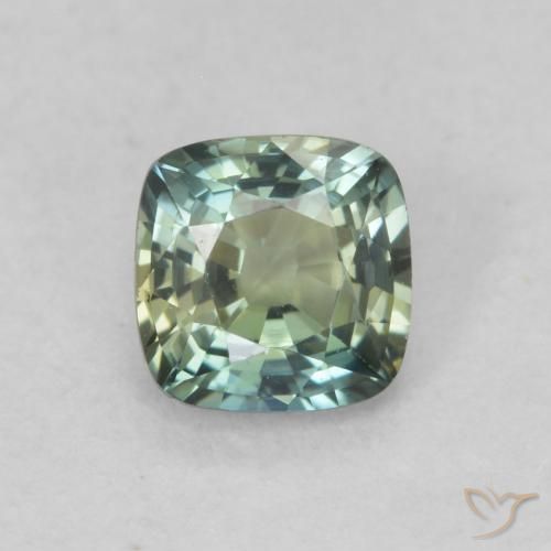 0.64ct طبيعي متعدد الألوان زفير, وسادة, VVS