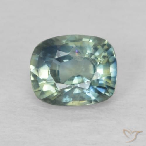 0.76ct طبيعي متعدد الألوان زفير, وسادة, VS-SI