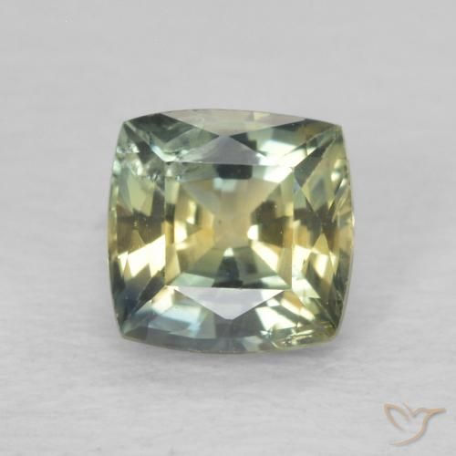 0.91ct طبيعي متعدد الألوان زفير, وسادة, VS-SI