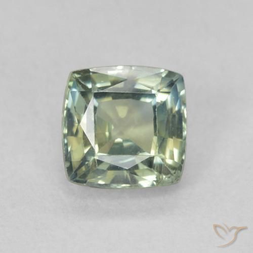 0.82ct طبيعي متعدد الألوان زفير, وسادة, قليلا جدا
