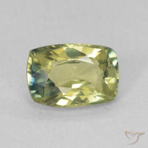 0.75ct طبيعي متعدد الألوان زفير, وسادة, قليلا جدا