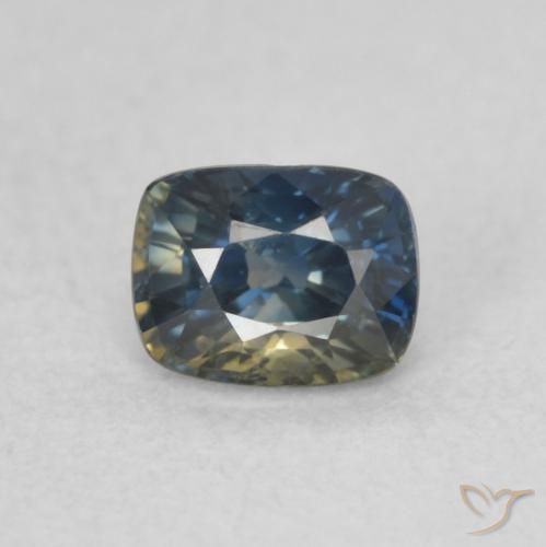 0.47ct طبيعي متعدد الألوان زفير, وسادة, VVS