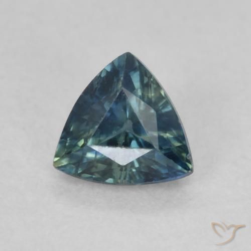 0.46ct طبيعي متعدد الألوان زفير, مثلثى, VVS-VS