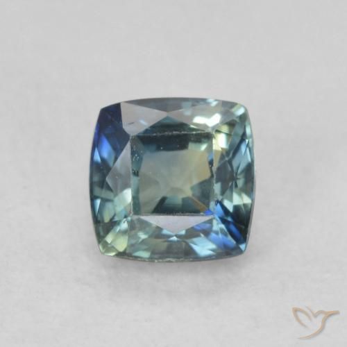 0.67ct طبيعي متعدد الألوان زفير, وسادة, VVS-VS