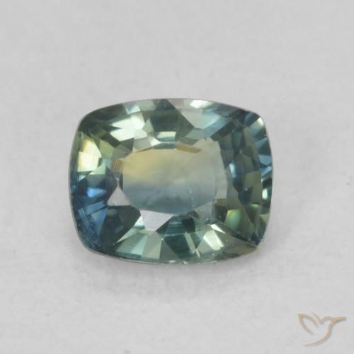 0.70ct طبيعي متعدد الألوان زفير, وسادة, VVS-VS