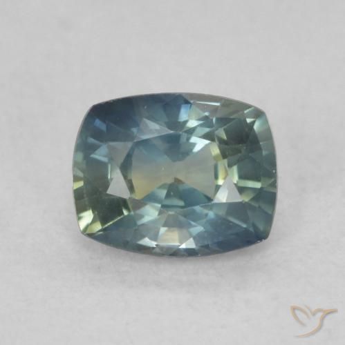 0.79ct طبيعي متعدد الألوان زفير, وسادة, VVS-VS