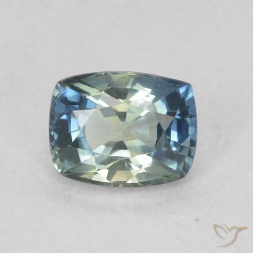 0.77ct طبيعي متعدد الألوان زفير, وسادة, VVS-VS