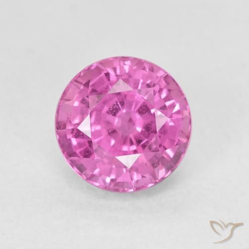 2.54ct طبيعي وردى غامق زفير, دائري, VVS-VS