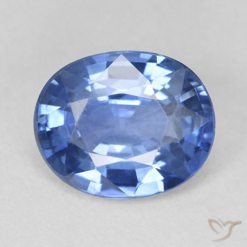 4.25ct طبيعي أزرق داكن متوسط زفير, بيضوي, VVS-VS