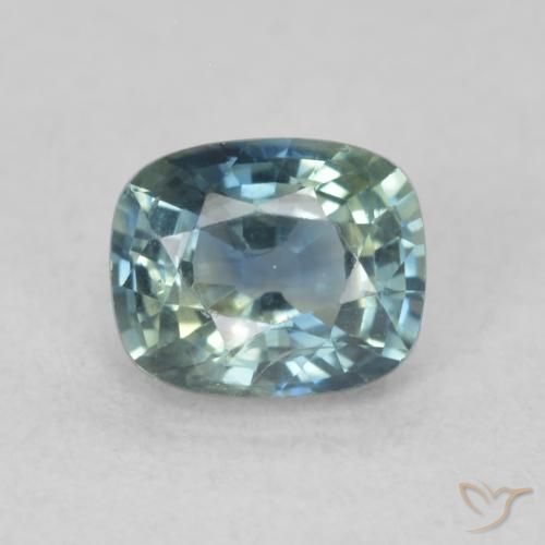 0.80ct طبيعي شرشيرى زفير, وسادة, قليلا جدا