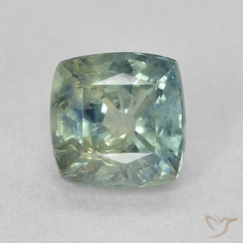 0.98ct طبيعي شرشيرى زفير, وسادة, قليلا جدا