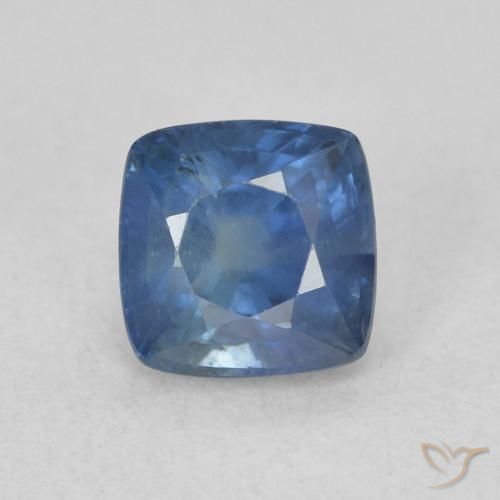 0.82ct طبيعي أزرق بحرى زفير, وسادة, قليلا جدا