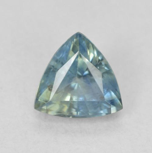 0.76ct طبيعي شرشيرى زفير, مثلثى, قليلا جدا