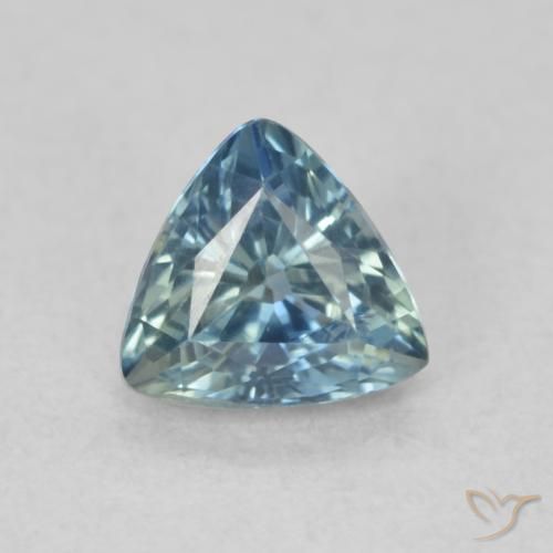 0.63ct طبيعي شرشيرى زفير, مثلثى, قليلا جدا
