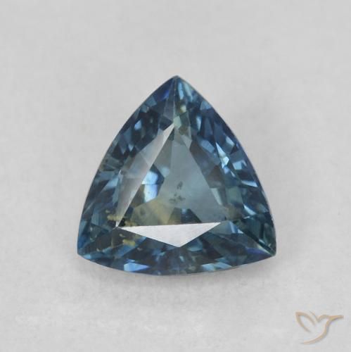 0.61ct طبيعي شرشيرى زفير, مثلثى, قليلا جدا