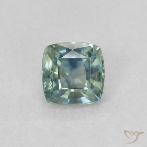 0.48ct طبيعي شرشيرى زفير, وسادة, قليلا جدا