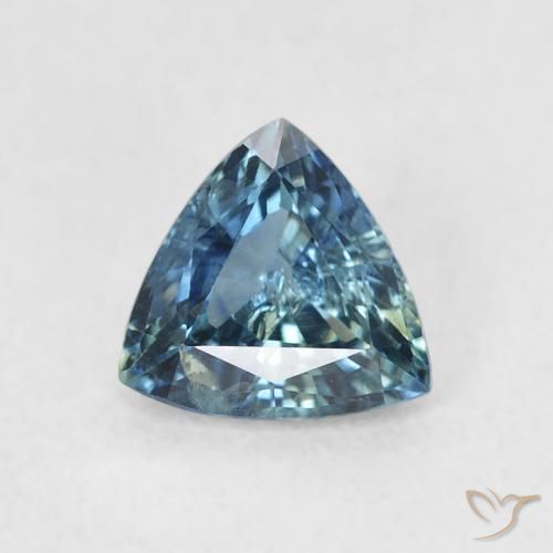 0.73ct طبيعي شرشيرى زفير, مثلثى, قليلا جدا